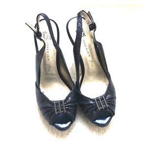 Navy Blue Anne Klein heels